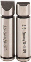 SPI - Micrometer Anvil - 4 to 5mm, Use with SPI Thread Micrometers - USA Tool & Supply