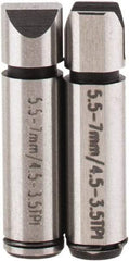 SPI - Micrometer Anvil - 6 to 7mm, Use with SPI Thread Micrometers - USA Tool & Supply