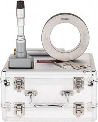SPI - 3 to 3.5", 4.49" Gage Depth, Mechanical Inside Hole Micrometer - 0.0002" Graduation, 0.0002" Accuracy, Ratchet Stop Thimble - USA Tool & Supply