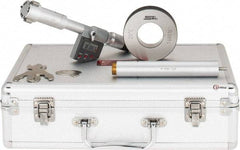 SPI - 1.6 to 2", 3.82" Gage Depth, Mechanical Inside Hole Micrometer - 0.0002" Graduation, 0.0002" Accuracy, Ratchet Stop Thimble - USA Tool & Supply