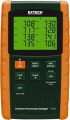 Extech - Temperature Recorders Type: Temperature Recorder Recording Time: 1 - 3600 Seconds - USA Tool & Supply