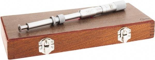 SPI - 1.05 to " Inside Range, 1 to 2" Outside Range, Mechanical Groove Micrometer - 0.001" Graduation, 0.0010" Accuracy, 0.52" Measuring Disc Diam, 0.03" Disc Edge Thickness - USA Tool & Supply