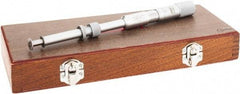 SPI - 1.05 to " Inside Range, 1 to 2" Outside Range, Mechanical Groove Micrometer - 0.001" Graduation, 0.0010" Accuracy, 0.52" Measuring Disc Diam, 0.03" Disc Edge Thickness - USA Tool & Supply