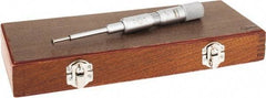 SPI - 0.06 to " Inside Range, 0 to 1" Outside Range, Mechanical Groove Micrometer - 0.001" Graduation, 0.0010" Accuracy, 0.26" Measuring Disc Diam, 0.03" Disc Edge Thickness - USA Tool & Supply