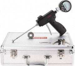 SPI - 0.425 to 1/2", 2" Deep, Pistol Grip Electronic Bore Gage - Up to 0.00016" Accuracy, 0.0001" Resolution, Includes Indicator - USA Tool & Supply