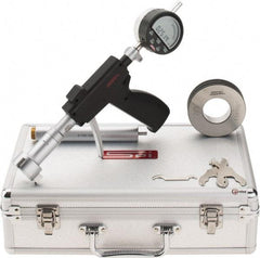 SPI - 1.6 to 2", 3.88" Deep, Pistol Grip Electronic Bore Gage - Up to 0.0002" Accuracy, 0.0001" Resolution, Includes Indicator - USA Tool & Supply