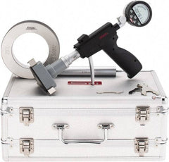 SPI - 3.5 to 4", 4.48" Deep, Pistol Grip Electronic Bore Gage - Up to 0.0002" Accuracy, 0.0001" Resolution, Includes Indicator - USA Tool & Supply