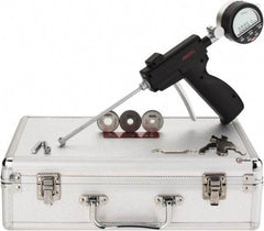 SPI - 0.275 to 1/2", 2" Deep, Pistol Grip Electronic Bore Gage Set - Up to 0.00016" Accuracy, 0.0001" Resolution, Includes Indicator - USA Tool & Supply