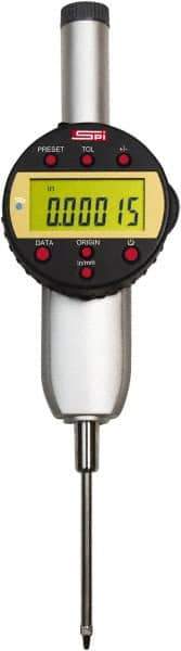 SPI - 0 to 2" Range, 0.00005" Graduation, Electronic Drop Inidicator - 0.0002" Accuracy - USA Tool & Supply