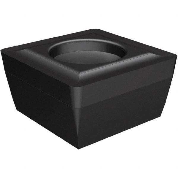 Kennametal - SP..X..070304 Grade KCU40 Carbide Indexable Drill Insert - TiAlN Finish, Square, 2.85mm Inscribed Circle - USA Tool & Supply