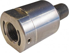 Taper Line - Air Cylinder Self-Aligning Rod Coupler - For M20 x 1.5 Air Cylinders, Use with Hydraulic & Pneumatic Cylinders - USA Tool & Supply