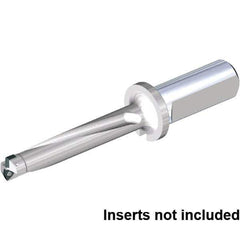 Kennametal - 155mm Max Drill Depth, 5xD, 31mm Diam, Indexable Insert Drill - 2 Inserts, 40mm Shank Diam, Straight Shank - USA Tool & Supply