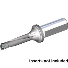 Kennametal - 50mm Max Drill Depth, 4xD, 12.5mm Diam, Indexable Insert Drill - 2 Inserts, 20mm Shank Diam, Straight Shank - USA Tool & Supply
