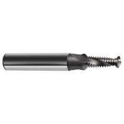 M8 x 1.0 2FL Carbide 2XD Drill/Thread Mill-TiCN - USA Tool & Supply