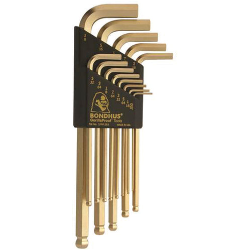 12PC BALL END L-WRENCH SET - USA Tool & Supply