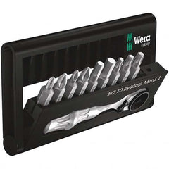 Wera - Screwdriver Bit Sets Type: Insert Bit Set Drive Size: 1/4 (Inch) - USA Tool & Supply
