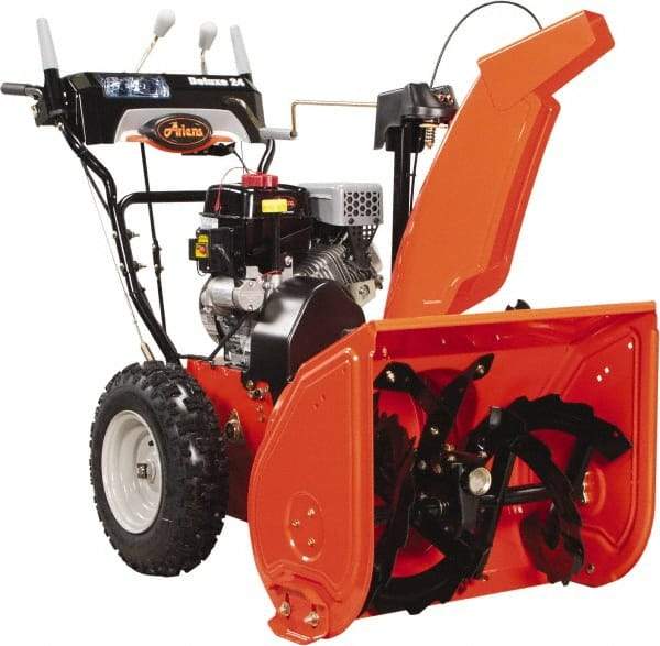 Ariens - 24" Clearing Width Self Propelled Snow Blower - 6 Forward Speeds, 2 Reverse Speeds, 12.5 Ft/Lb Gross Torque, Electric Start, 45.3" High x 26.4" Wide x 58.6" Deep - USA Tool & Supply