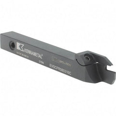 Kennametal - External Thread, 16mm Max Cut of Depth, 3mm Min Groove Width, 5" OAL, Right Hand Indexable Grooving Cutoff Toolholder - 1/2" Shank Height x 1/2" Shank Width, EG0300M03P02 Insert Style, EVSC Toolholder Style, Series Beyond Evolution - USA Tool & Supply
