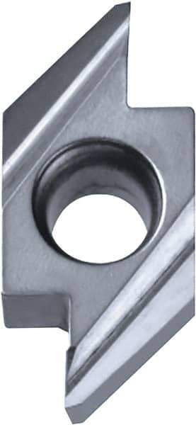 Kyocera - ABW15 Grade PR1225 Carbide Turning Insert - Megacoat Finish, Parallelogram, 5/32" Thick, 0.1524mm Corner Radius - USA Tool & Supply