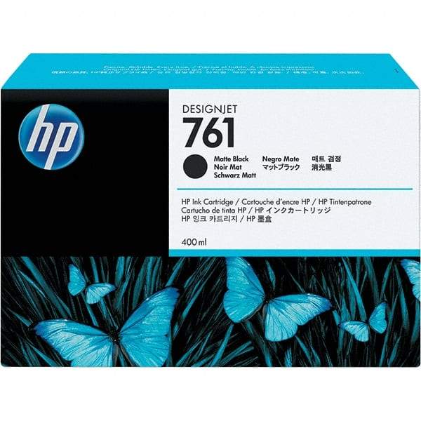 Hewlett-Packard - Matte Black Ink Cartridge - Use with HP Designjet T7100 - USA Tool & Supply