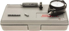 SPI - 9 Anvil, 0.24 to 0.4" Dial Bore Gage - 0.0001" Graduation, 2" Gage Depth, Accurate to 0.0003", Carbide Ball - USA Tool & Supply