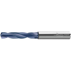 Walter-Titex - 3.6mm 140° Solid Carbide Screw Machine Drill Bit - Right Hand Cut, 20mm Flute Length, 62mm OAL, Through Coolant - USA Tool & Supply