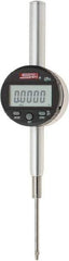 SPI - 0 to 2" Range, 0.00005" Graduation, Electronic Drop Indicator - Flat & Lug Back, Accurate to 0.0012", Inch & Metric System, Digital Display - USA Tool & Supply