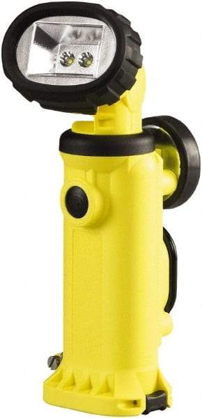 Streamlight - White LED Bulb, 163 Lumens, Industrial/Tactical Flashlight - Yellow Plastic Body, 1 4.8 V\xB6Sub-C NiCad Battery Included - USA Tool & Supply