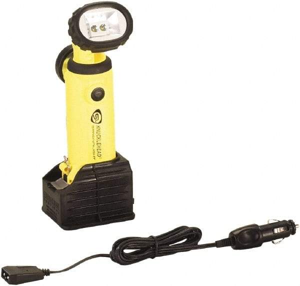 Streamlight - White LED Bulb, 200 Lumens, Industrial/Tactical Flashlight - Orange Plastic Body, 1 4.8 V\xB6Sub-C NiCad Battery Included - USA Tool & Supply