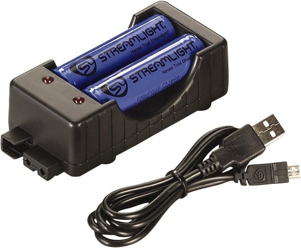 Streamlight - Battery Chargers Battery Size Compatibility: 3.7V Battery Chemistry Compatibility: Lithium-Ion - USA Tool & Supply