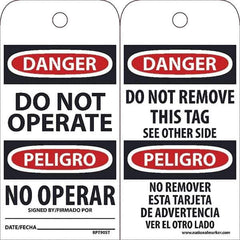 NMC - Safety & Facility Tags Message Type: Accident Prevention Tag Header: Danger - USA Tool & Supply