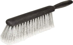 Harper Brush - 14" OAL, Synthetic Counter Brush - 2-1/4" Bristle Length, 8" Long x 1-3/4" Wide Head, Straight Foam Handle, Black & Gray - USA Tool & Supply