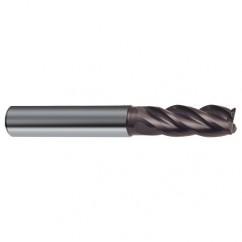 3mm Dia. - 57mm OAL - 4 FL Variable Helix Nano-A Carbide End Mill - USA Tool & Supply