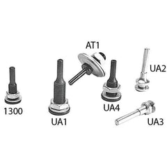 Brush Research Mfg. - Brush Arbors Product Compatibility: NamPower Disc Brush Arbor Type: Threaded Adapter - USA Tool & Supply