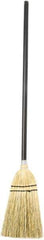 Harper Brush - 39" OAL Corn Blend Bristle Lobby Broom - 28" Long Wood Handle, 10" Bristle Length, 8" Wide - USA Tool & Supply