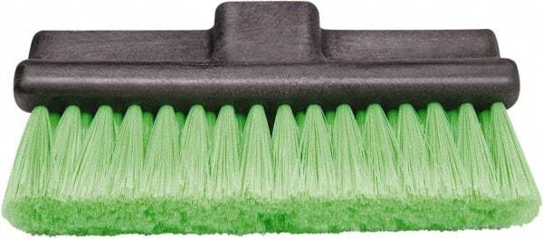 Harper Brush - 10" OAL, Vehicle Brush - Black Flagged Nylex Bristles, 2-1/4" Trim Length - USA Tool & Supply