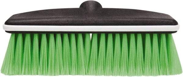 Harper Brush - 10" OAL, Vehicle Brush - Black Flagged Nylex Bristles, 2-1/4" Trim Length - USA Tool & Supply