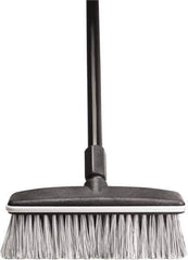 Harper Brush - 10" OAL, Vehicle Wash Brush - Black Flagged Plastic Bristles, 22-1/4" Trim Length, 54" Handle - USA Tool & Supply