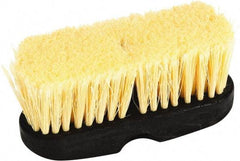 Harper Brush - 8" OAL, Vehicle Brush - Black Polypropylene Bristles, 2-1/4" Trim Length - USA Tool & Supply