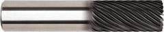 Kennametal - 20mm, 15 Flute, Solid Carbide, 1mm Corner Radius End Mill - 92mm OAL, 36° Helix, 40mm LOC, Right Hand Cut - USA Tool & Supply