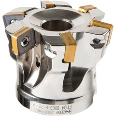 Iscar - Indexable High-Feed Face Mills Cutting Diameter (Decimal Inch): 1.636 Cutting Diameter (mm): 41.6 - USA Tool & Supply