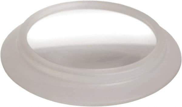 Vision Engineering - 4 Diopter, 0.21' Long x 2-1/2" Wide, Glass & Silicone Task & Machine Light Magnifier Lens - Clear, For Use with Magnifiers, cUL Listed - USA Tool & Supply