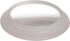 Vision Engineering - 4 Diopter, 0.21' Long x 2-1/2" Wide, Glass & Silicone Task & Machine Light Magnifier Lens - Clear, For Use with Magnifiers, cUL Listed - USA Tool & Supply