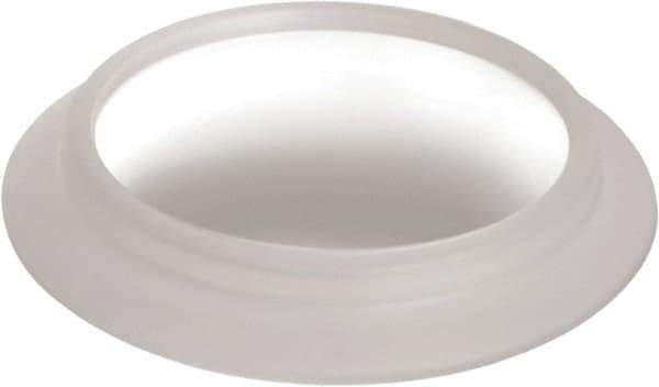 Vision Engineering - 6 Diopter, 0.21' Long x 2-1/2" Wide, Glass & Silicone Task & Machine Light Magnifier Lens - Clear, For Use with Magnifiers, cUL Listed - USA Tool & Supply