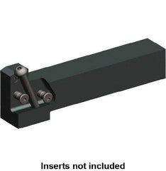 Kennametal - Right Hand Cut, 25mm Max Workpc Diam, Beyond Evolution Blades Insert, Indexable Cutoff Toolholder - 25mm Max Depth of Cut, 25mm Shank Width, 25mm Shank Height, 150mm OAL - USA Tool & Supply