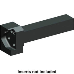 Kennametal - Left Hand Cut, 1" Max Workpc Diam, Beyond Evolution Blades Insert, Indexable Cutoff Toolholder - 1" Max Depth of Cut, 1" Shank Width, 25.4mm Shank Height, 151.4mm OAL - USA Tool & Supply