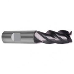 3mm Dia. - 57mm OAL - 4 FL Variable Helix Nano-A Carbide End Mill - USA Tool & Supply