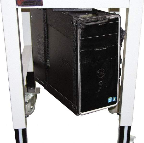 Proline - Workbench & Workstation CPU Holder - 18" Deep, Use with Proline Bench - USA Tool & Supply