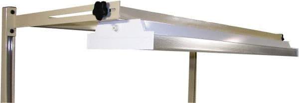 Proline - Workbench & Workstation Overhead Light Frame/Fixture - 24" Deep, Use with 60" Proline Bench - USA Tool & Supply