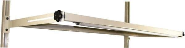 Proline - Workbench & Workstation Overhead Light Frame/Fixture - 24" Deep, Use with 60" Proline Bench - USA Tool & Supply